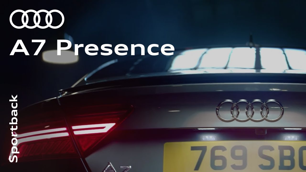 The Audi A7 Sportback - Presence redefined