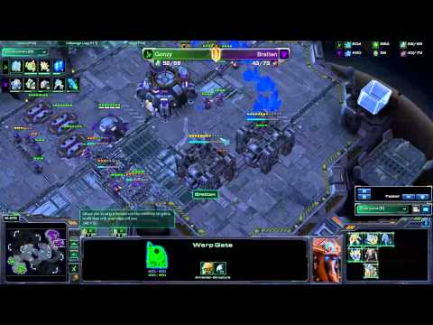 Starcraft 2 : Gonzy vs Bratten - PvT - Masters League