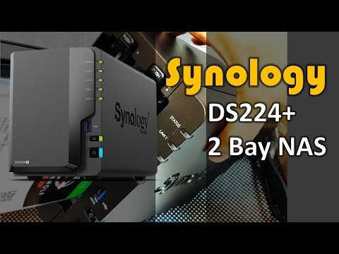 Synology DS224+ 2 Bay NAS Setup