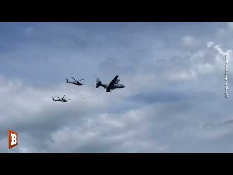 "NOW THAT'S A BIGGIE!" Miami Beachgoers WOWED by Military Aircraft in Memorial Day Weekend Air Show
