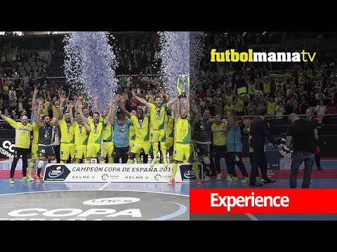 EXPERIENCIA: Final Copa de España Fútbol Sala: Movistar Inter - Jaén Paraíso Interior