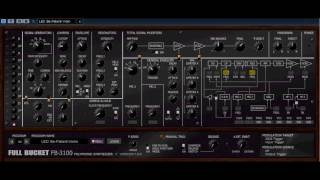 Video thumbnail for Free VST - FB-3100 Synth - vstplanet.com by Plugins Collection