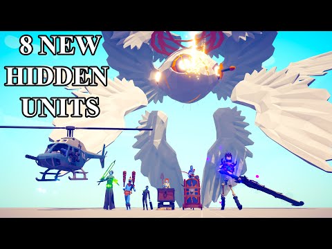 8 NEW HIDDEN UNITS LOCATIONS v1.1 - Totally Accurate Battle Simulator TABS