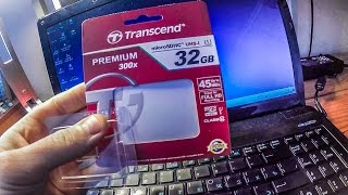 Transcend 32 GB microSDHC UHS-I Premium TS32GUSDCU1 - відео 1