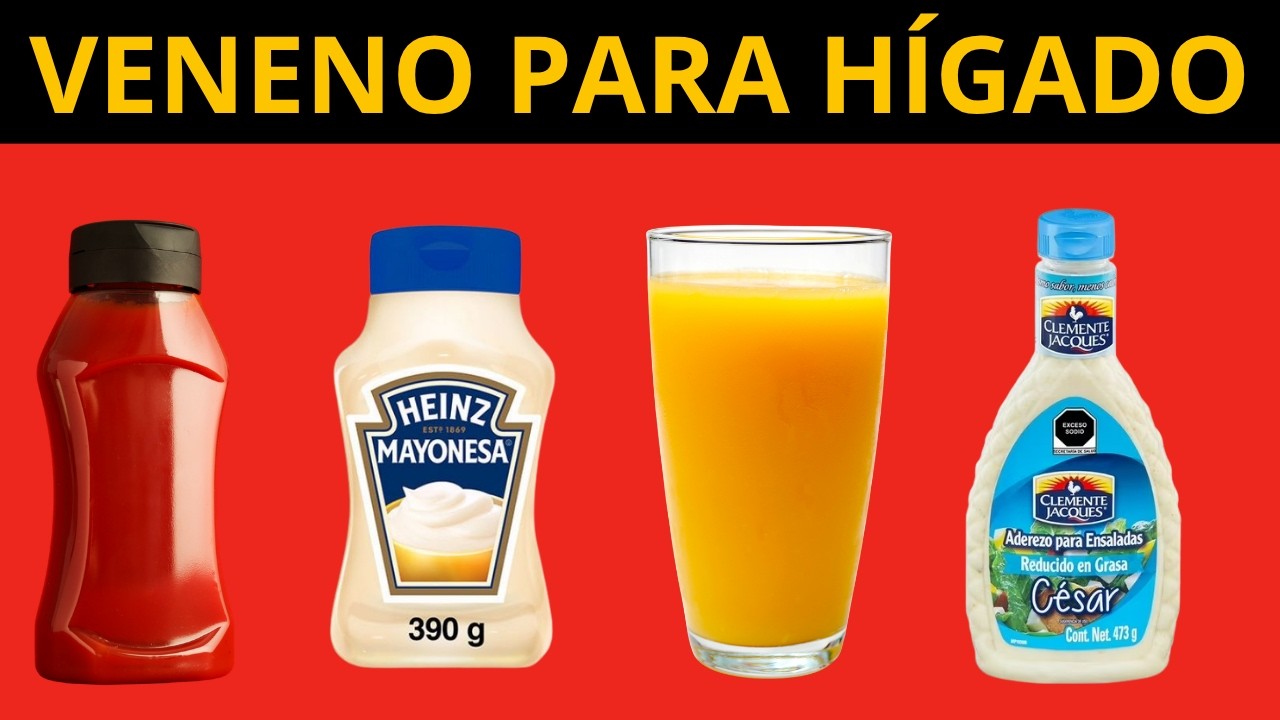 7 Alimentos PROHIBIDOS para HÍGADO GRASO y 8 Mejores Alimentos para Grasa en el Hígado