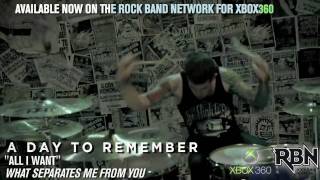 Now Available on Rock Band: A Day To Remember &amp; Wretched