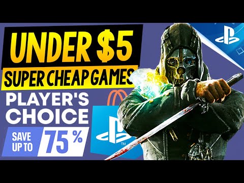15 GREAT PSN Game Deals UNDER $5! PSN Player's Choice Sale 2025 SUPER CHEAP PS5/PS4 Games to Buy!