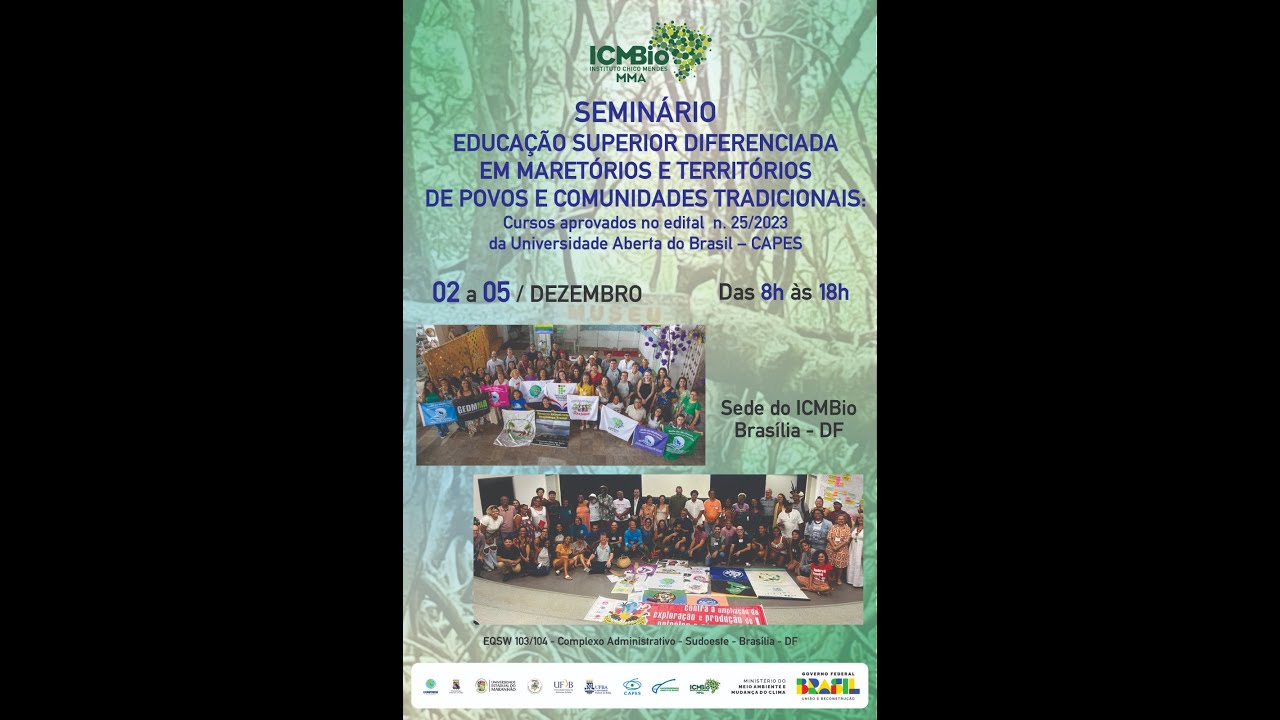 Linha do tempo - Escola das Marés e das Águas