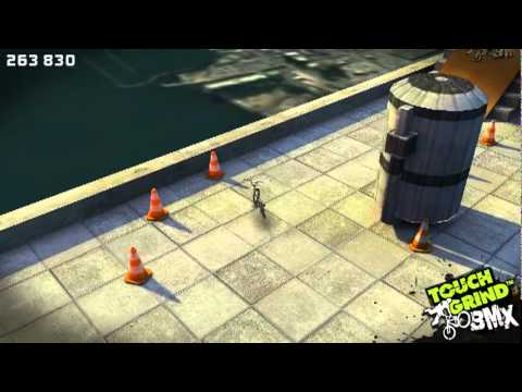 How to get a gold medal on skyline - Touchgrind BMX