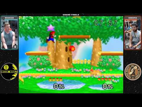 Wook Wars #9 - Grand Finals - Heropie (Mario) v Wookiee (Pika, Falcon)