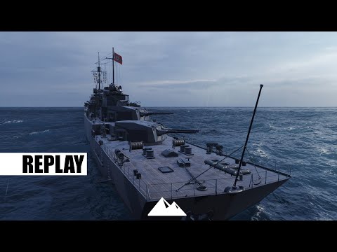 ELBING, der Kreuzer im Zerstörerhemd! - World of Warships | [Replay] [Deutsch] [60fps]