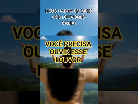 Receba Alegria e paz ouvindo esse louvor #louvor #músicacristã #alegria #paz