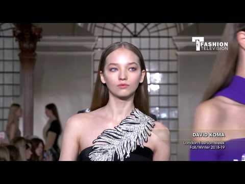 DAVID KOMA London Fashion Week Fall/Winter 2018-19