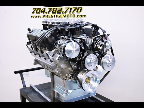 Ford Aluminum 427 Stroker with Borla Stack Injection Holley HP System