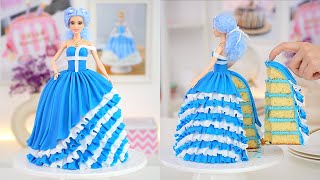 Celebrate Your Social Media Love with this Facebook-Inspired Barbie Doll Cake