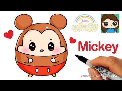 How to draw mickey mouse easy - disney ufufy
