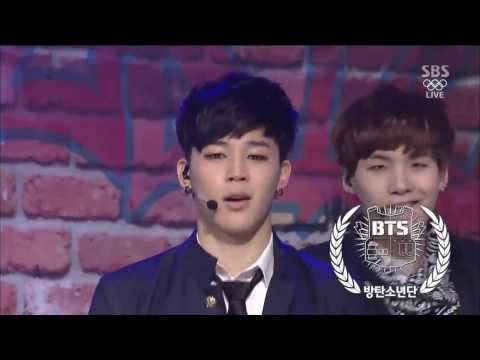16.02.2014 BTS - Boy In Luv @ SBS Inkigayo