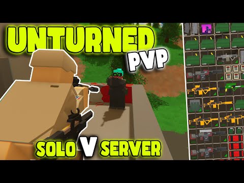 How A 8000 HOUR SOLO RAGS TO RICHES - Unturned PvP (Survival Series - Ep. 1)