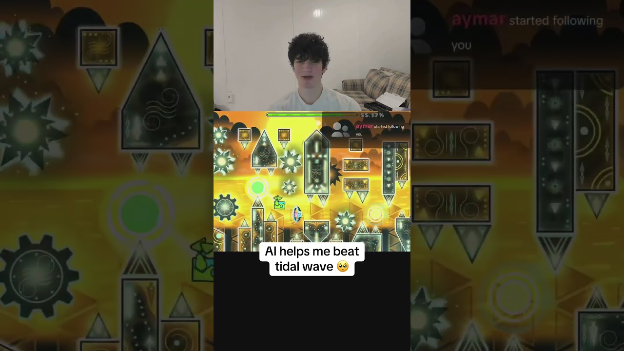 Tidal wave 100%… #shorts #geometrydash