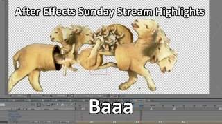 After Effects Sunday Stream Highlights: Baaa