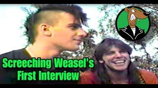 Screeching Weasel Interview 1987 Ben Weasel and Jughead