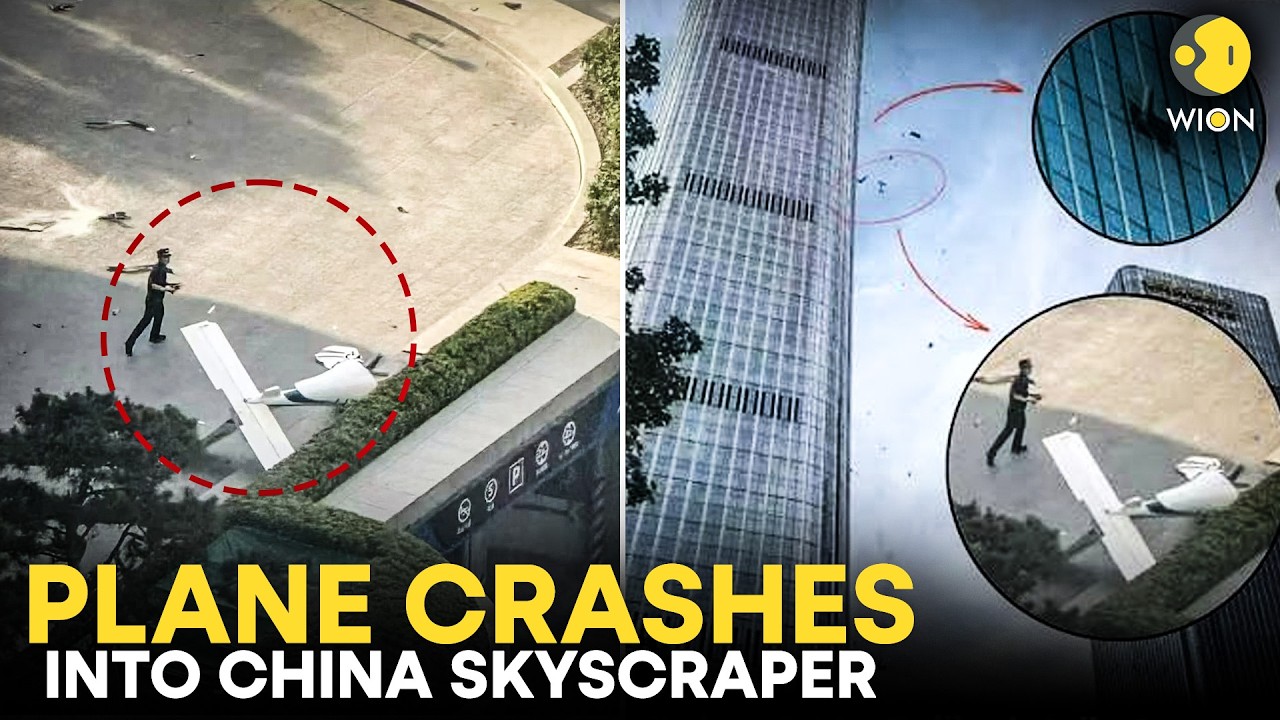 China Plane Crash: Aircraft CRASHES Into Beijing’s Tallest Skyscraper | WION Originals