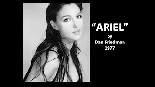 "ARIEL" by Dean Friedman lyrics