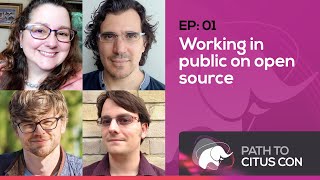 Working in public on open source with Simon Willison & Marco Slot | Talking Postgres Ep01