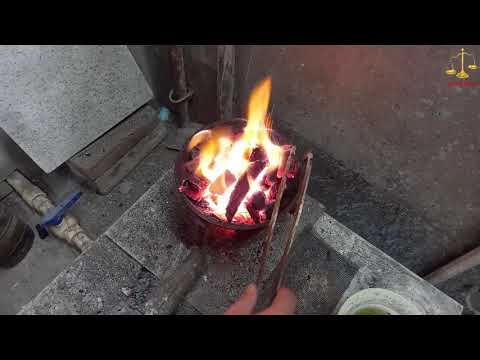 How to melt Old Gold Jewellery in Home