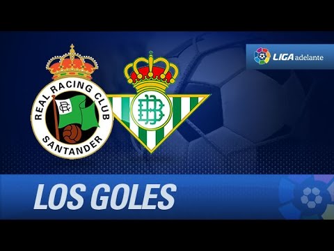 Todos los goles de Racing de Santander (2-4) Real Betis