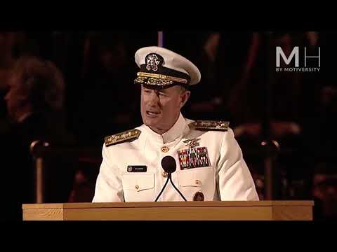 2021 Admiral McRaven Leaves the Audience SPEECHLESS  One of the Best Motivational Speeches inspiring