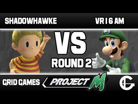 Shadowhawke (Lucas) VS VR | 6 AM (Luigi) | Grid Project M Weekly 58 | Round 2