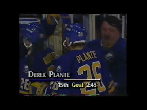 Derek Plante Goal - Sabres vs. Blackhawks, 1/11/94