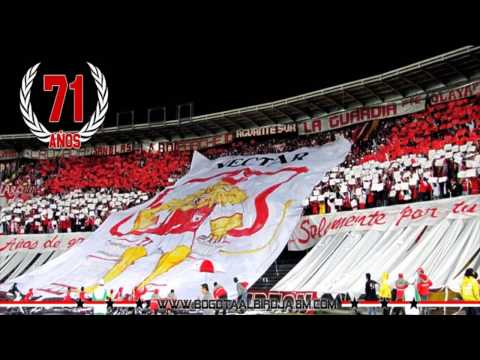 "MEJORES TEMAS DE LGARS 2014-2016" Barra: La Guardia Albi Roja Sur • Club: Independiente Santa Fe • País: Colombia
