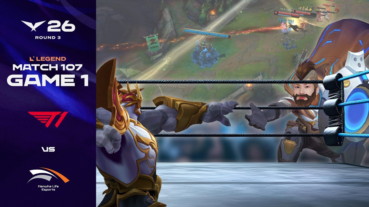 T1 TAG TEAM | T1 vs HLE 게임 1 하이라이트 | 2026 LCK