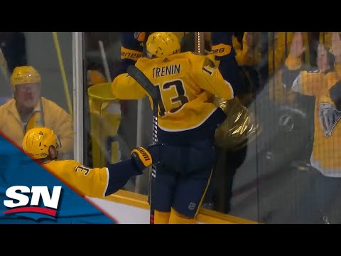 Predators' Filip Forsberg & Yakov Trenin Score Quick Goals In Last Minute To Stun Avalanche