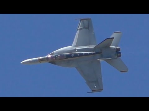 Witness the Power of the Boeing F/A-18 Super Hornet West Coast Demo - Wing and Eagles Airshow 2025