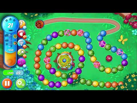 Woka Woka Marble Shooter level 66-70 - Game mini