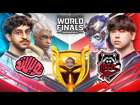 تويستد و كريزي راكونز و التأهل للنهائي🏆🌎! بطولة العالم لأوفرواتش 🔥