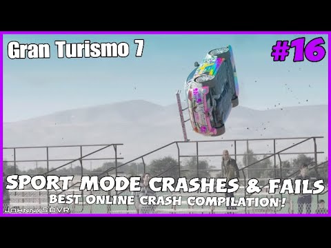 Gran Turismo 7 - Sport Mode Crashes & Fail Compilation - #16 - Dirty Driver Karma! (GT7 Meme Edit)