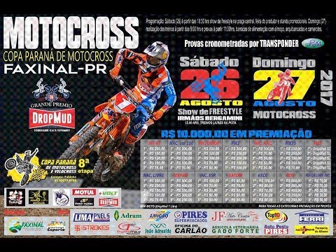 8ª etapa Copa Parana Motocross 2017 - Faxinal Pr