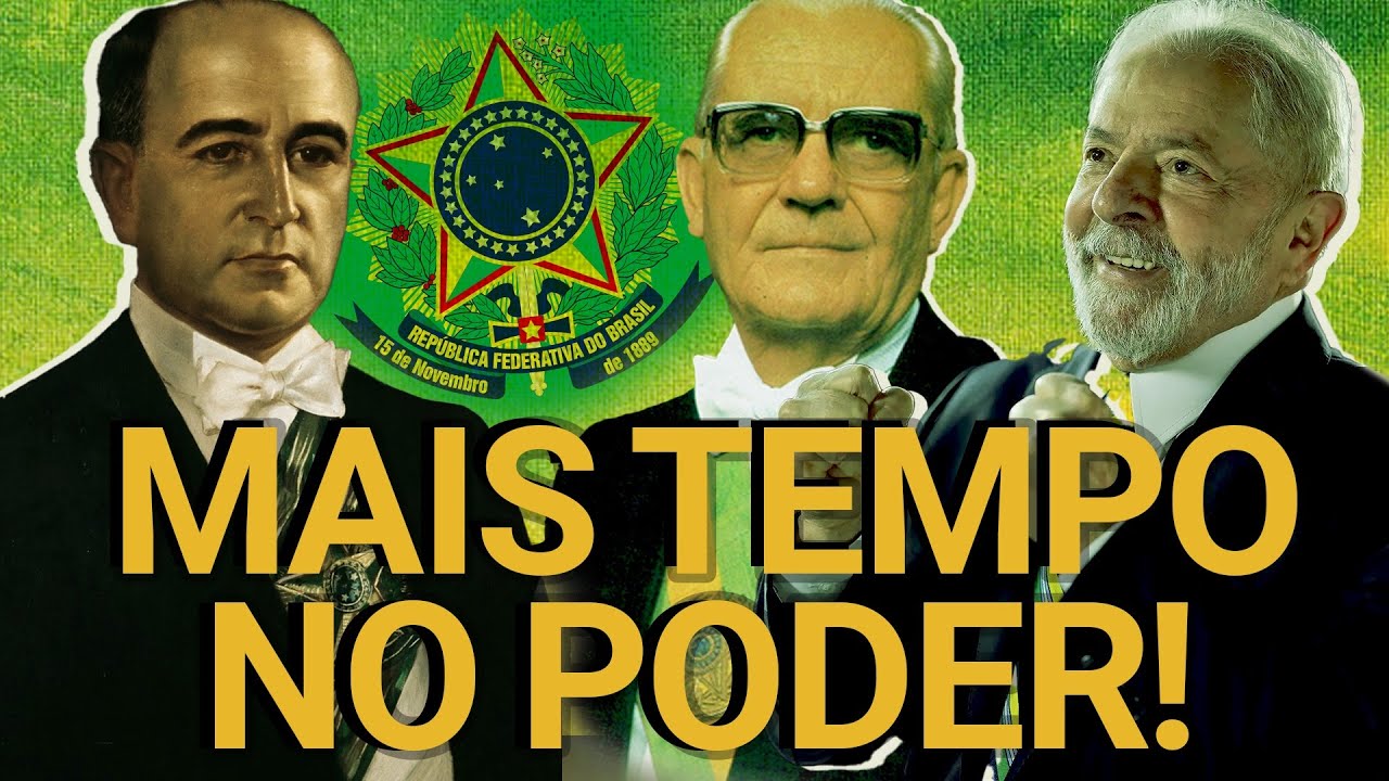 OS 5 PRESIDENTES QUE FICARAM MAIS TEMPO NO PODER