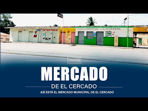 This is the Municipal Market of El Cercado