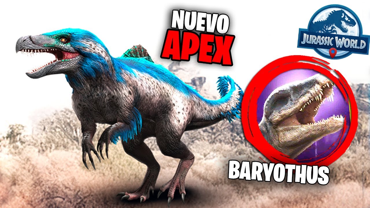 NUEVO APEX Becklerizaurus DESBLOQUEA al BARYOTHUS  y EVENTO Jurassic World Alive