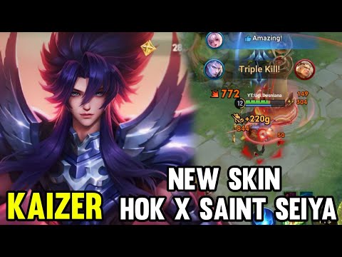 NEW SKIN KAIZER X HADES GAMEPLAY - HONOR OF KINGS