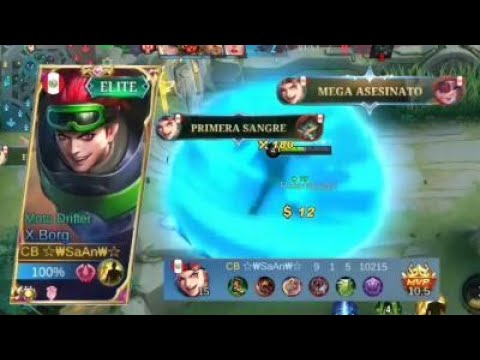 Rank X-Borg, Side Lane l Mobile Legends