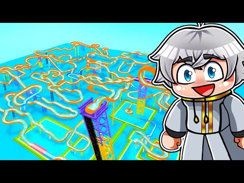 Habisin 100.000 ROBUX Demi Bikin WATER SLIDE Paling Keren di Roblox!