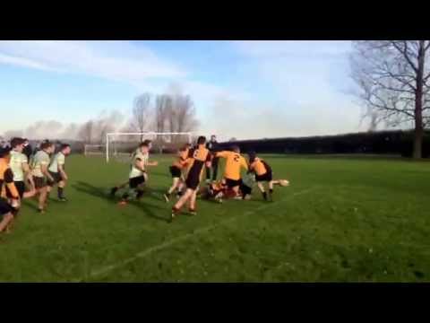 Elliot scores his first ever try