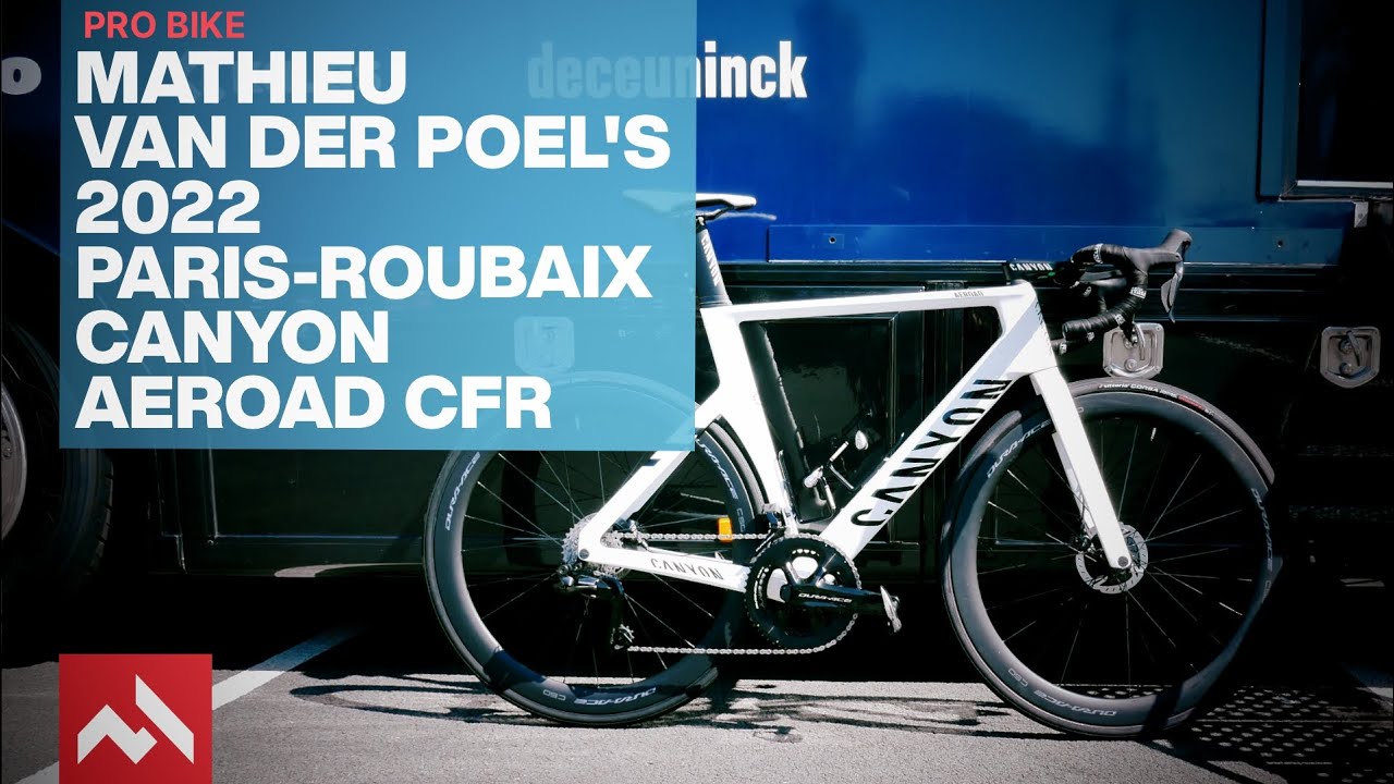 ParisRoubaix 2022 Mathieu van der Poel's Canyon Aeroad CFR CyclingTips