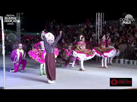 JUNINA ASA BRANCA DE NOVA IORQUE-MA NO  FESTIVAL DE FLORIANO PI